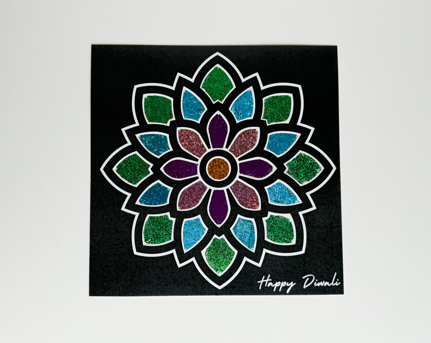 Diwali Rangoli Foil Art Kit- for up to 10 people