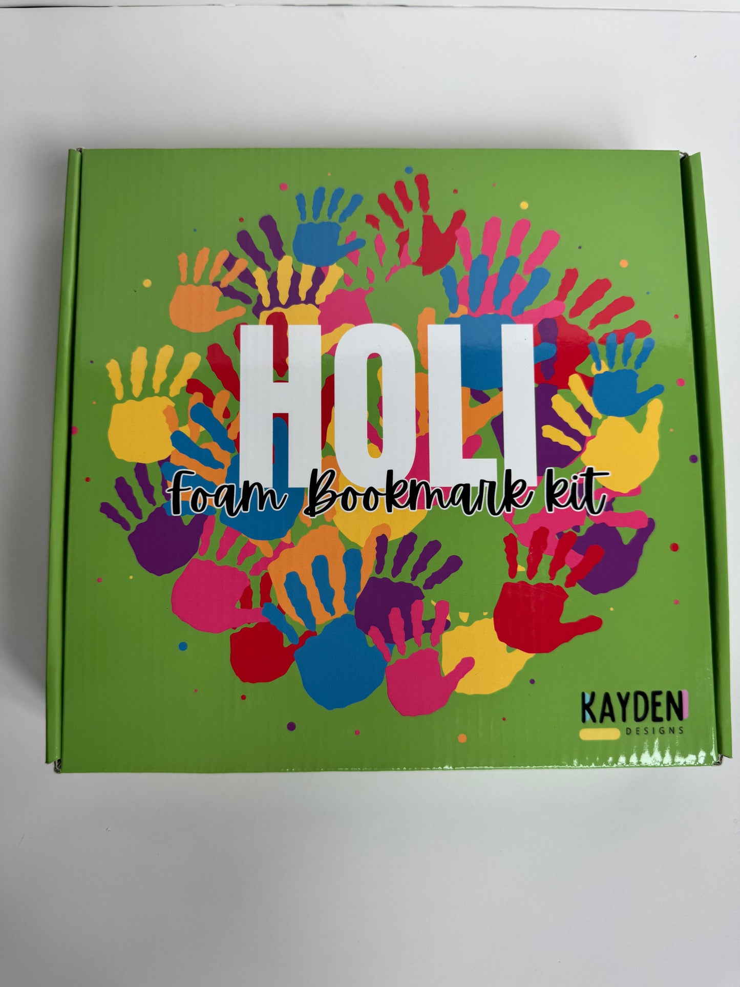 Holi Foam Bookmark Kit - 10 person kit