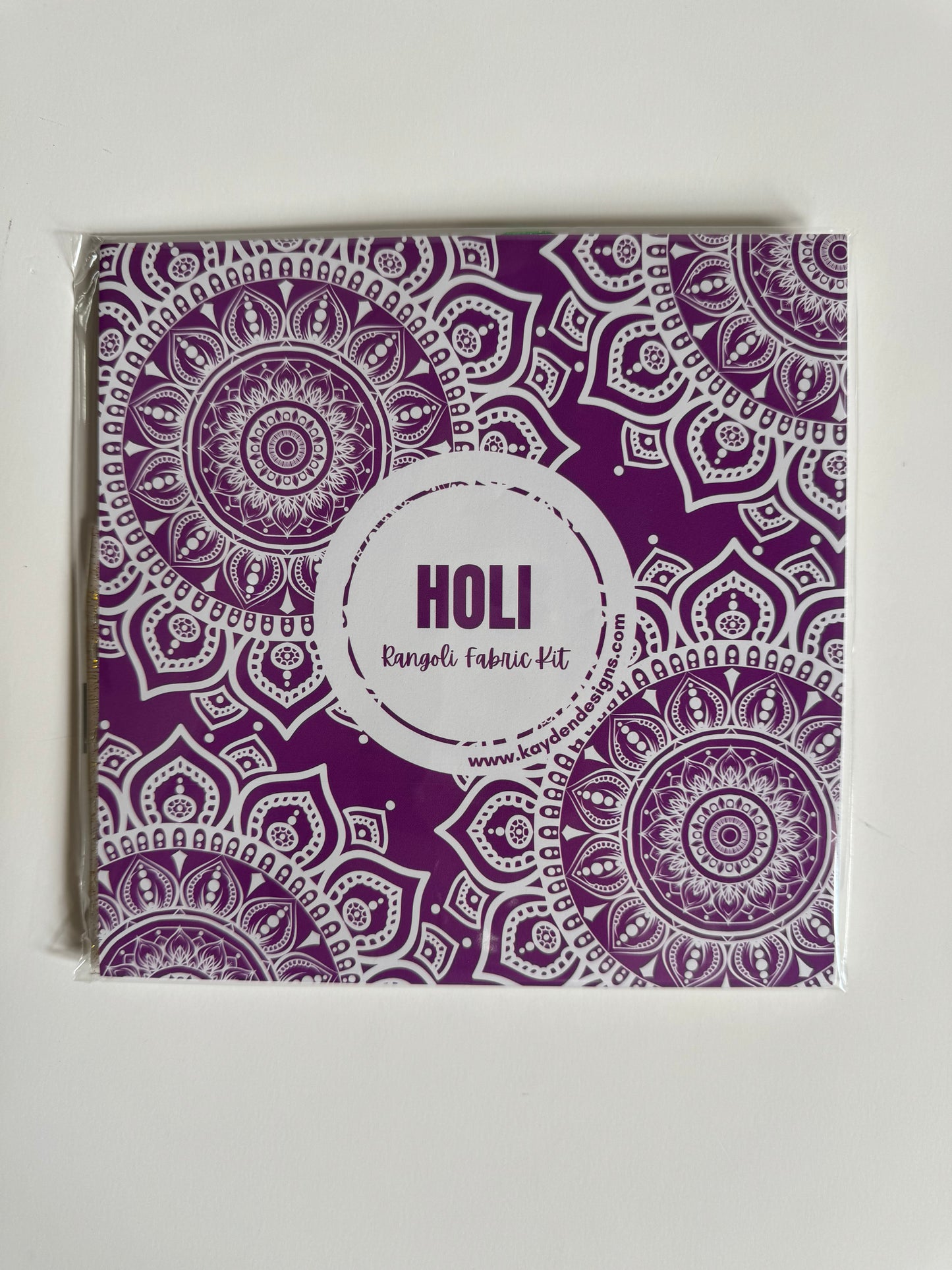Holi Rangoli Fabric Kit - 10 person kit