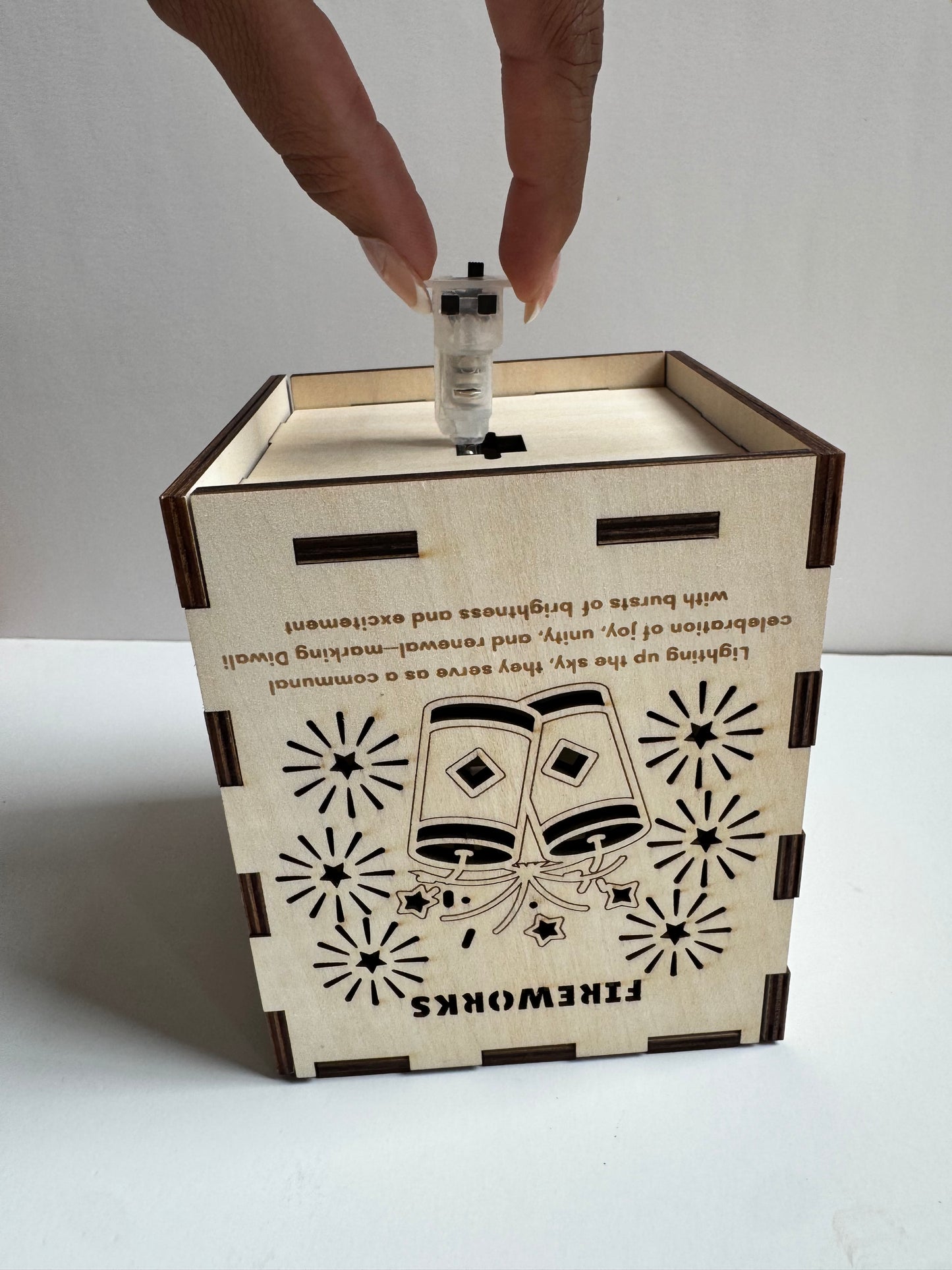 Single Packet - Diwali Wooden Lantern