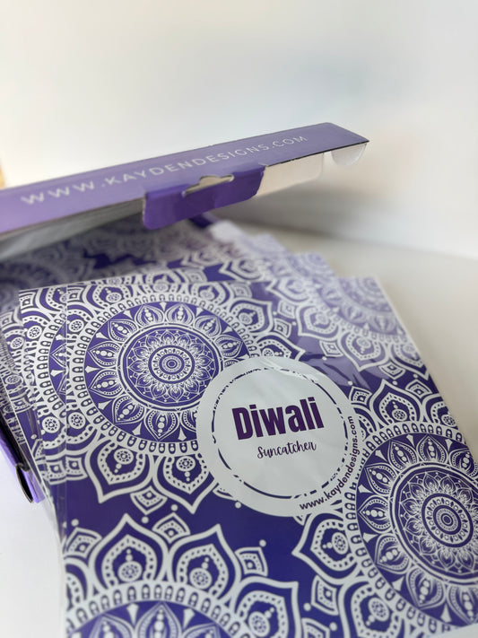 Diwali Suncatcher Art Kit- for up to 10 people