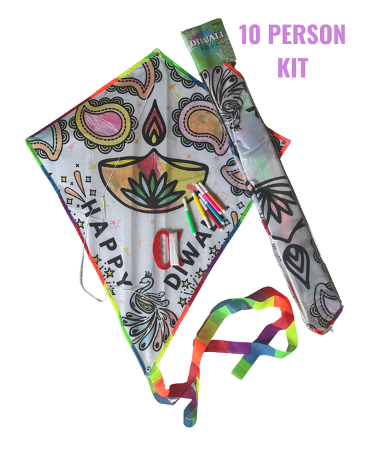 Diwali Kite Kit- for up to 10 people